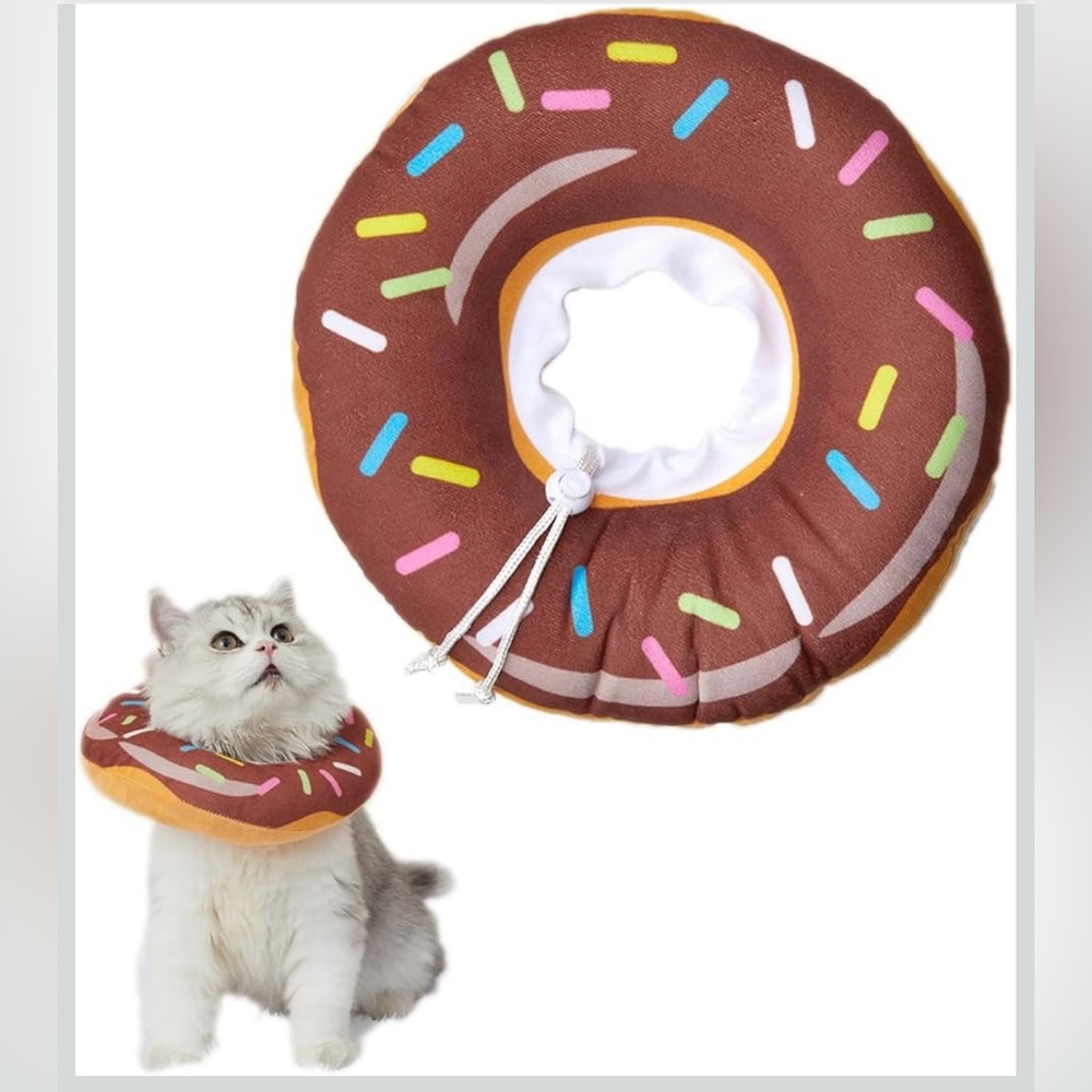 Donut Cat Collar with Sprinkles